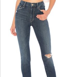 Mother Looker Ankle Frau Close to the Edge Skinny Jean